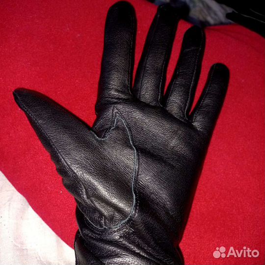 Перчатки натуральная кожа