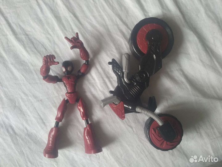 Игрушки черепашки ниндзя,Бен Тен,человек паук