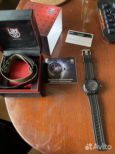Часы luminox 0201 Black ops