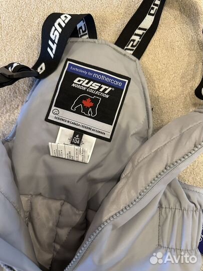 Полукомбинезон зимний 104 gusti