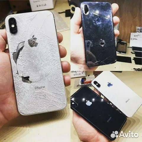 Задние крышки (стекла) на iPhone