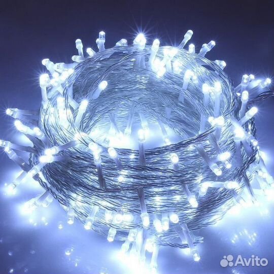 Новогодняя гирлянда штора оптом