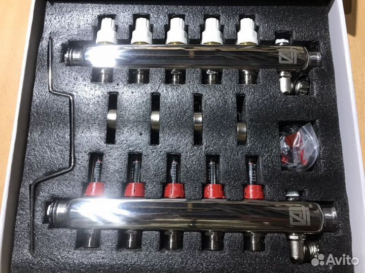 Коллекторная группа 5-контур. для теплого пола