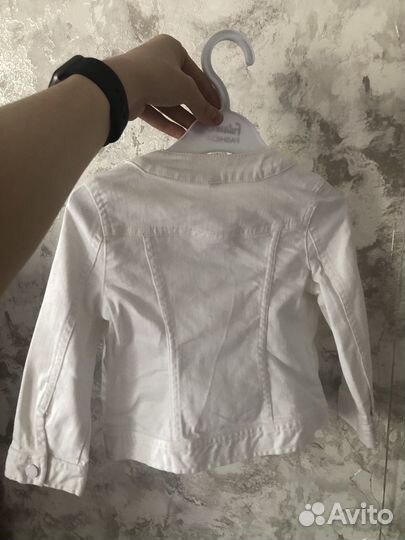 Джинсовка на девочку benetton