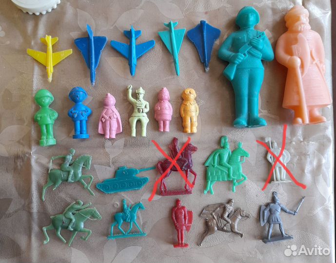 Оловянные и пластиковые солдатики СССР