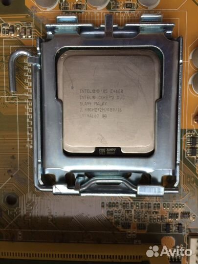 Процессор intel core 2 duo e4600