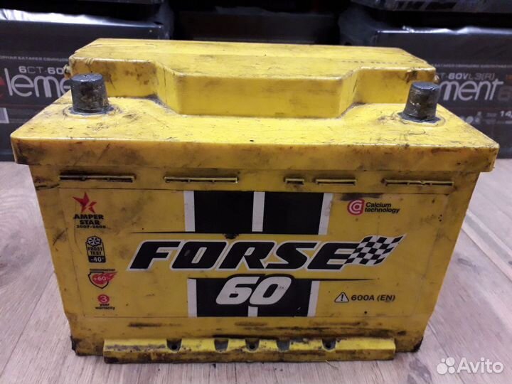 Аккумулятор 60 Ач Б/У