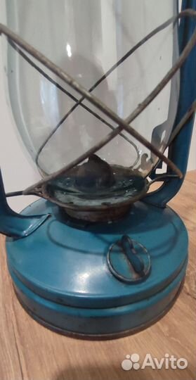 Керосиновая лампа СССР летучая мышь рабочая