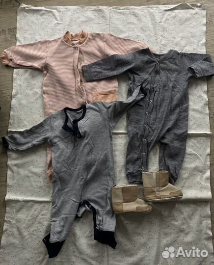 Пакет вещей на девочку 3-6 месяцев