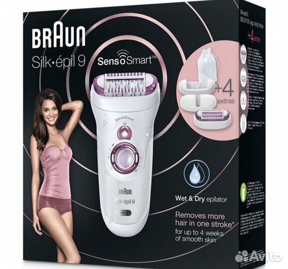 Эпилятор braun silk epil 9