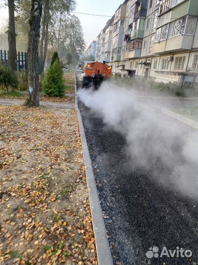 Укладка асфальта