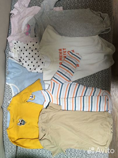 Детские вещи пакетом для девочки до 86