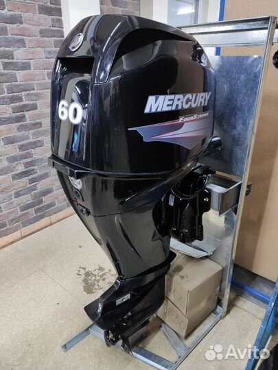 Лодочный мотор 4 такта mercury F60 elpt витрина
