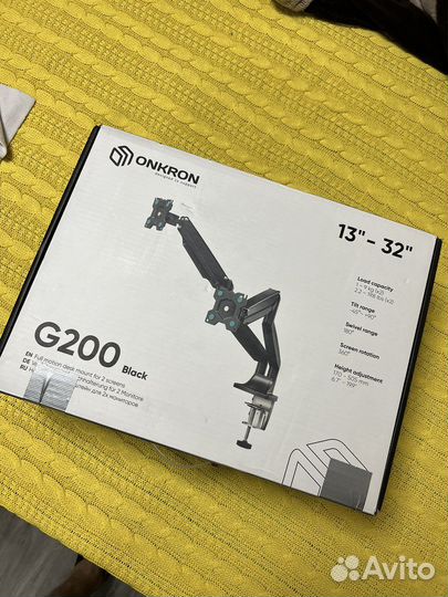 Onkron G200 кронштейн для монитора