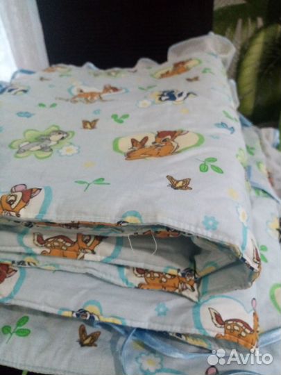 Бортики в кроватку