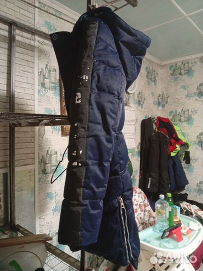 Куртка детская зимняя для девочки рост 158