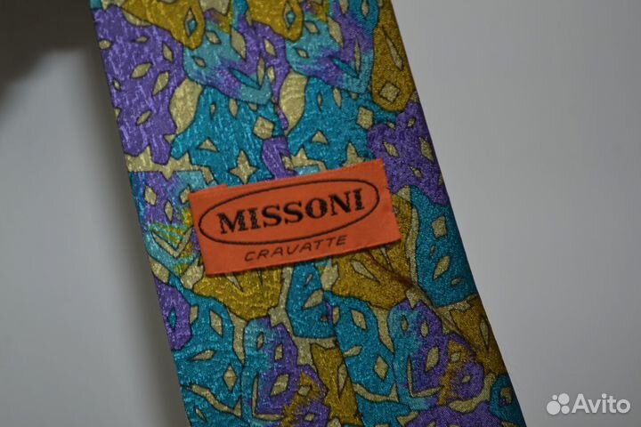 Missoni Шёлковый Галстук