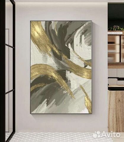 Картина абстракция Современное искусство масло