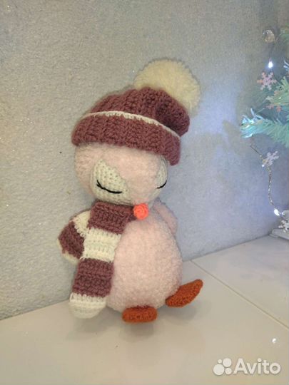 Пингвин Лоло игрушка ручной работы