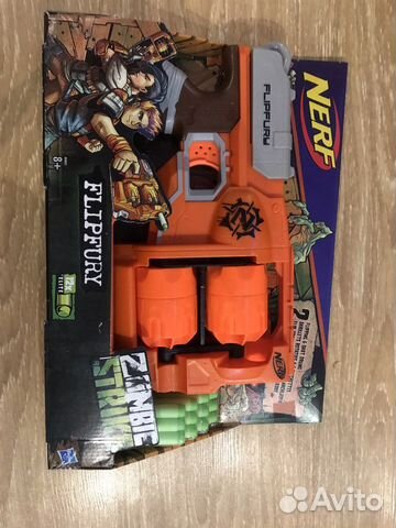 Nerf Flipfury новый бластер Nerf FireStrike