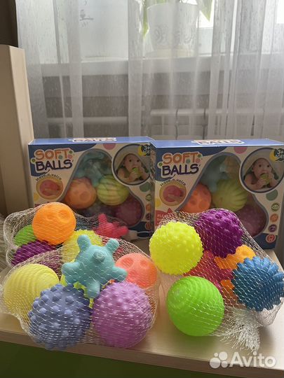 Тактильные массажные мячики