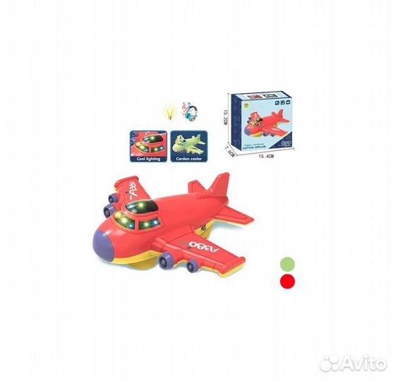 Самолёт свет/звук, 2275C 652055
