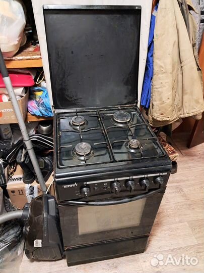 Плита газовая черная