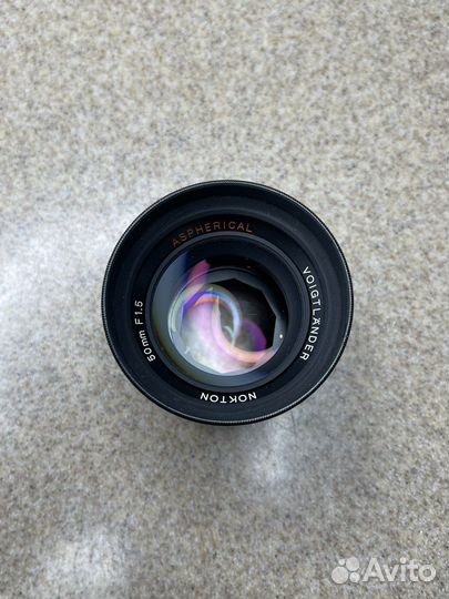Объектив voigtlander nokton 50mm f/1.5 aspherical