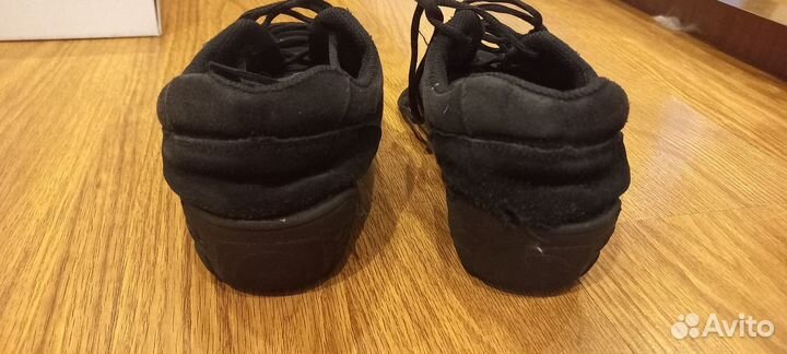 Балетки для танцев черные