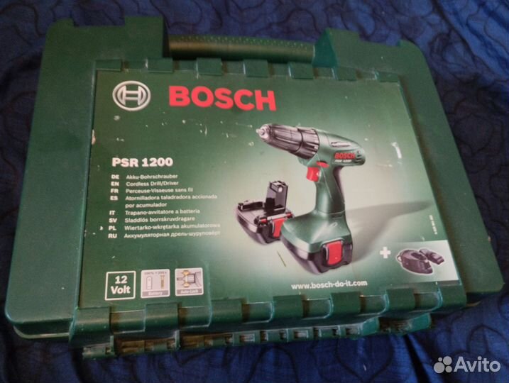 Шуруповерт bosch