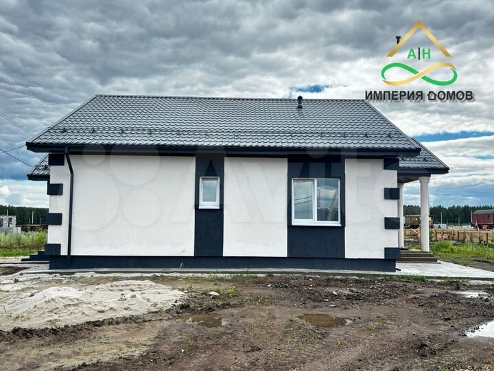 Коттедж 110 м² на участке 6,5 сот.