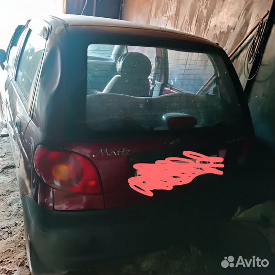 Daewoo Matiz 0.8 МТ, 2007, битый, 90 000 км