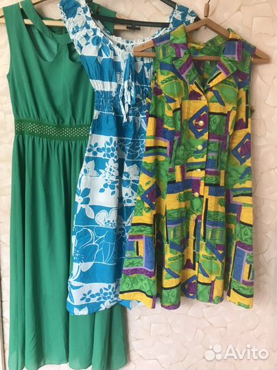 Платья,юбки, сарафан р 44-46