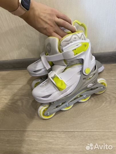 Коньки роликовые с 30-33