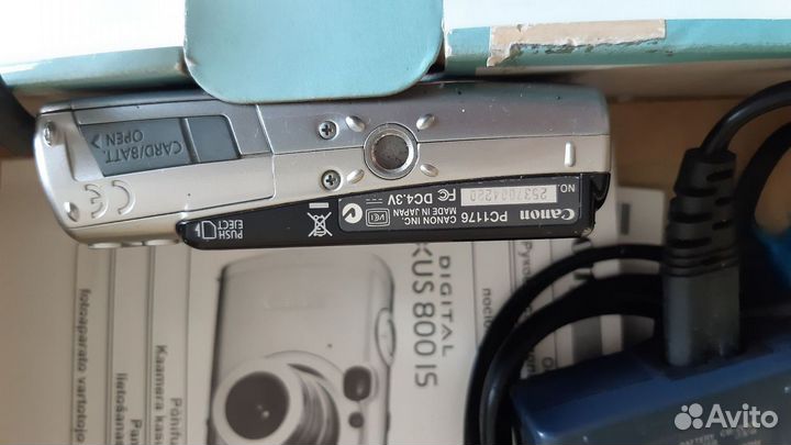 Canon Digital ixus 800 IS полностью рабочий