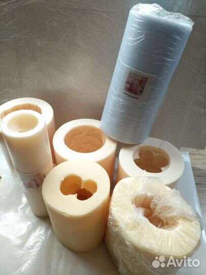 Силиконовые формы для свечей