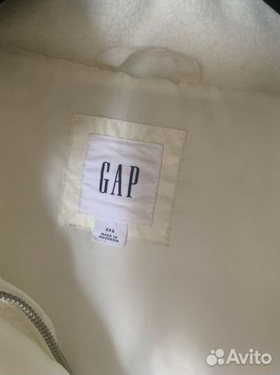 Белый Пуховик GAP XXS