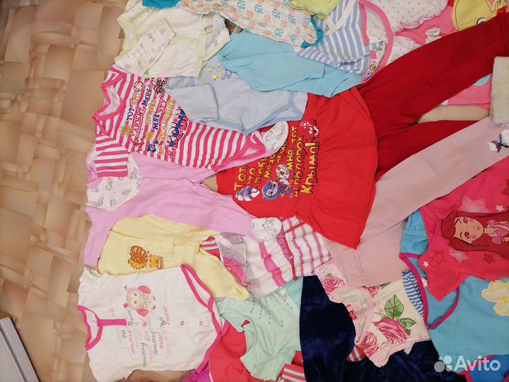 Детские вещи и обувь пакетом