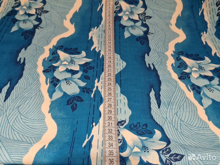 Поплин отрез 6 метров СССР