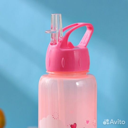 Бутылка «Единороги», 850 мл, цвет микс