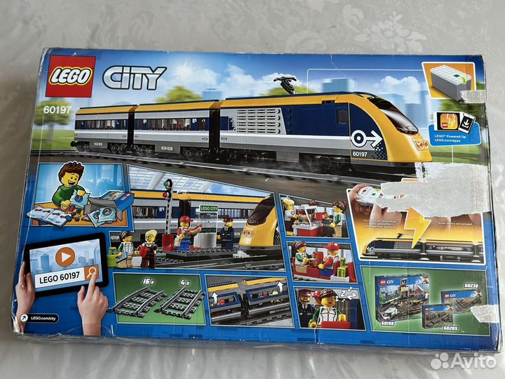 Конструктор lego city 60197 Пассажирский поезд