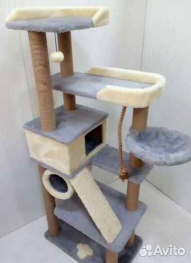 Качественный когтеточка комплекс домик С гамаком с доставкой