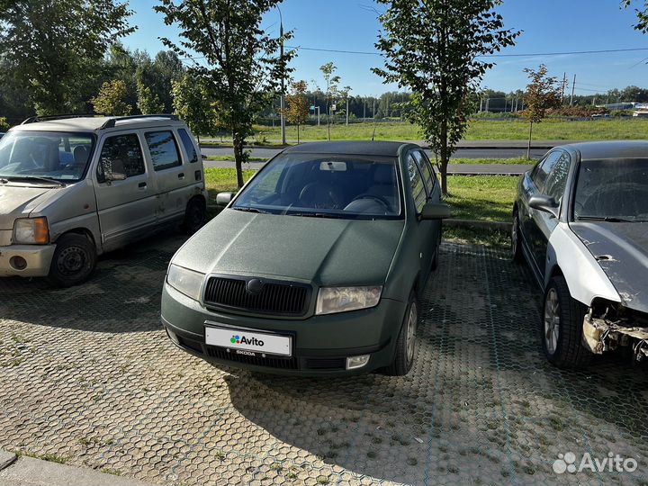 Skoda Fabia 1.4 МТ, 2001, 358 000 км