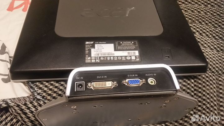 Монитор LCD Aser AL1751