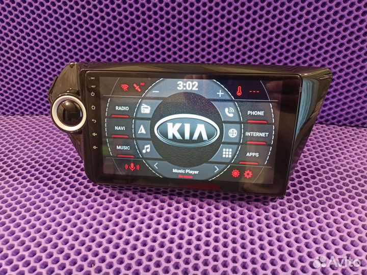 Магнитола на Kia rio 3 android