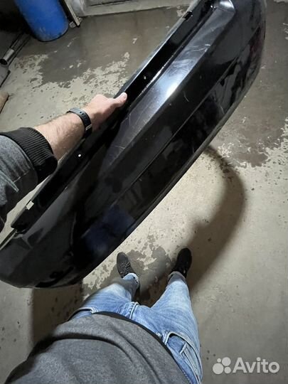 Задний бампер на приору