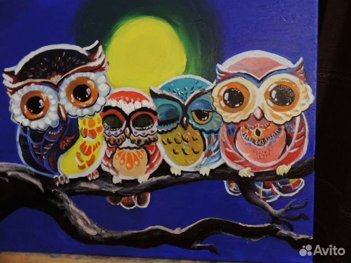 Картина маслом на холсте