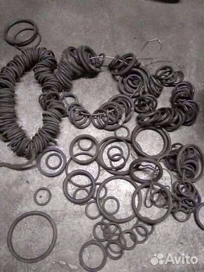 Кольца резиновые Разных d