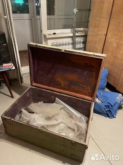 Ящик деревянный военный