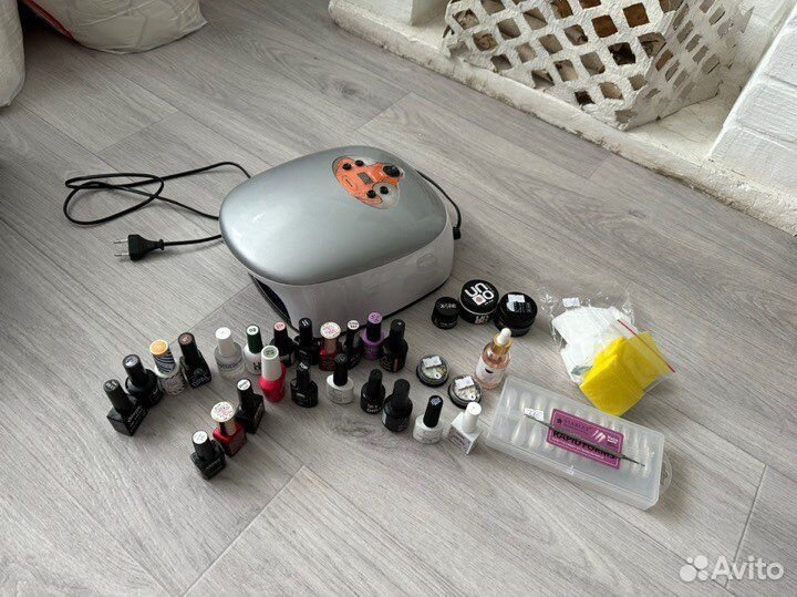 Набор для маникюра и наращивания ногтей